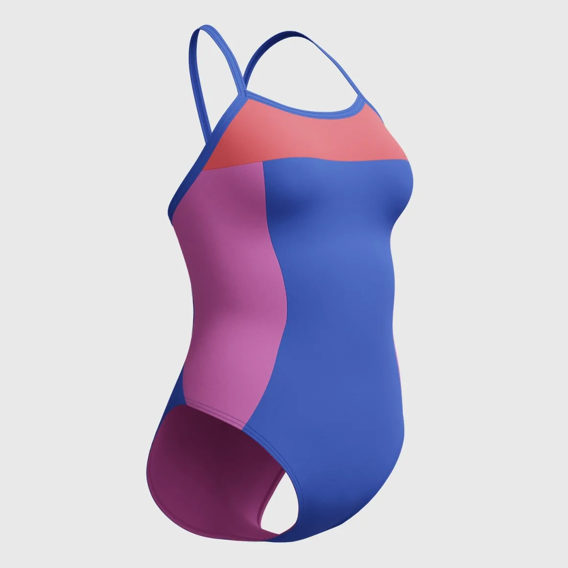 Colorblock Propel Back One Piece