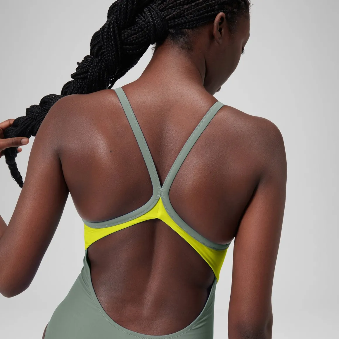 Colorblock Racerback One Piece
