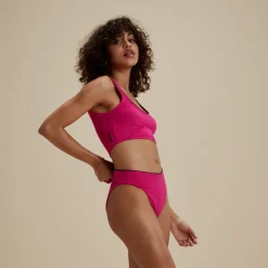 Flu3nte Embossed Solid Cropkini