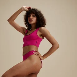 Flu3nte Embossed Solid Cropkini