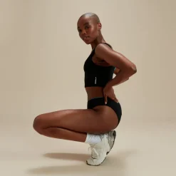 Flu3nte Embossed Solid Cropkini