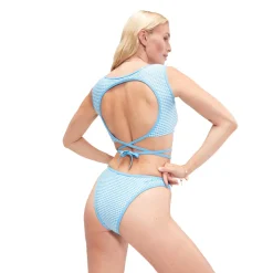 Flu3nte Gingham Scoop Bottom