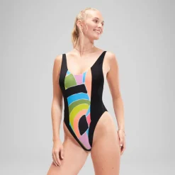 Flu3nte Print Convertible One Piece