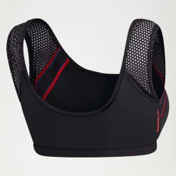 Flu3nte Solid Crop Mesh Top