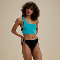 Flu3nte Solid Logo Elastic High Waist Bottom