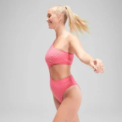 Flu3nte Terry Asymmetrical Cut Out One Piece