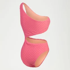 Flu3nte Terry Asymmetrical Cut Out One Piece