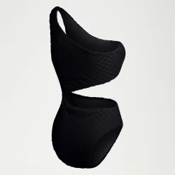 Flu3nte Terry Asymmetrical Cut Out One Piece