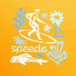 Graphic Long Sleeve Swim Shirt