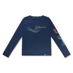 Graphic Long Sleeve Swim Shirt