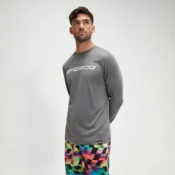 Long Sleeve Graphic Swim Rashguard