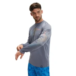 Long Sleeve Graphic Swim Rashguard
