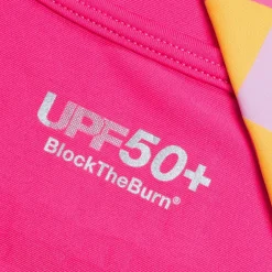 Long Sleeve Printed Splice Rashguard