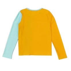 Long Sleeve Solid Blocked Logo Rashguard