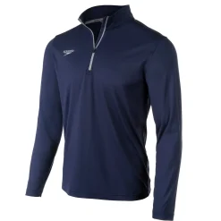 Long Sleeve Solid Quarter Zip