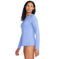 Long Sleeve Swim Tee w/ Hood