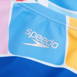 Print Blocked Bikini Set