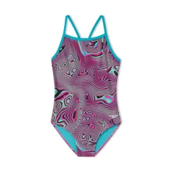 Print Propel Back One Piece