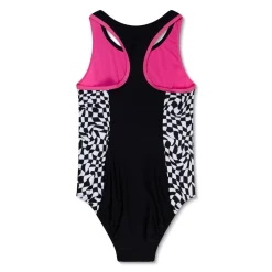 Print Spliced Racerback One Piece