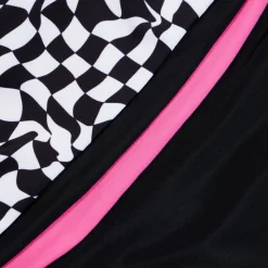 Print Spliced Racerback One Piece