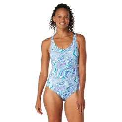 Print Thin Strap One Piece