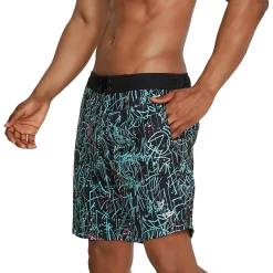 Printed Bondi Basin Boardshort 18"