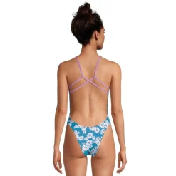 Printed Fixed Back One Piece