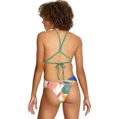 Printed High Neck One Piece