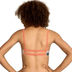 Printed Strappy Bikini Top