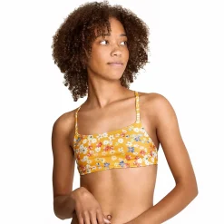 Printed Strappy Bikini Top