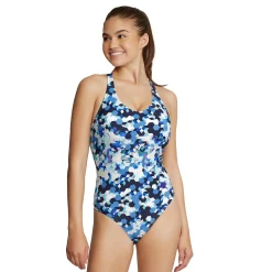 Printed Thin Strap One Piece
