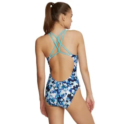 Printed Thin Strap One Piece