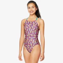 Printed Tie Back One Piece