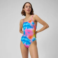 Printed Tri Back One Piece