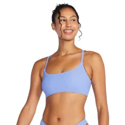 Rib Double Cross Bikini Top