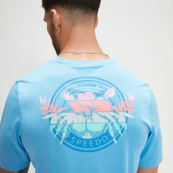 Short Sleeve Graphic Swim Rashguard