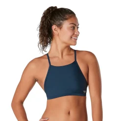 Solid Double Lace Back Top