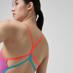 Solid Double Strap One Piece