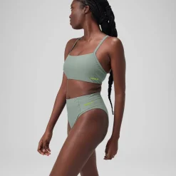 Solid High Waist Bottom