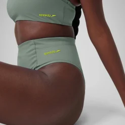 Solid High Waist Bottom