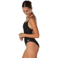 Solid Relay Back with Shelf Bra One Piece