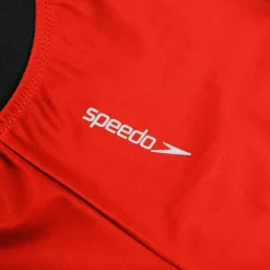 Solid Scoop Mesh One Piece