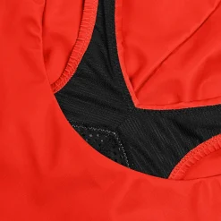 Solid Scoop Mesh One Piece