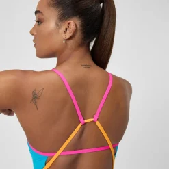 Solid Tri Back One Piece