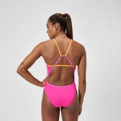 Solid Tri Back One Piece