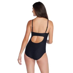 Texture Adjustable Thin Strap One Piece