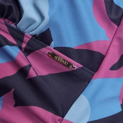 Women's Shaping Printed V Neck One Piece