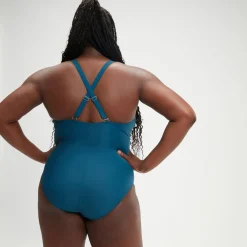 Women's Shaping V Neck One Piece (+)